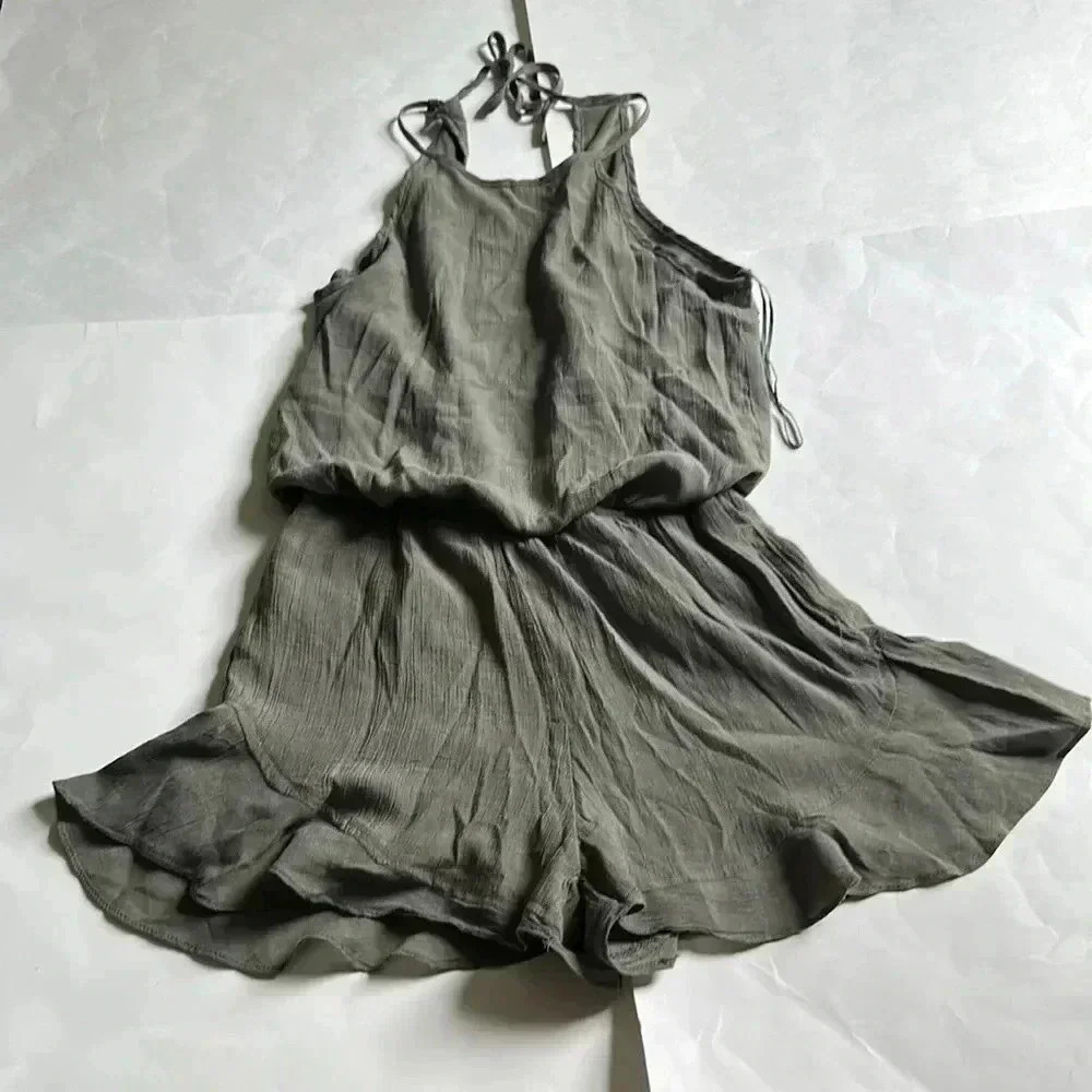 Wishlist Apparel romper open back size small